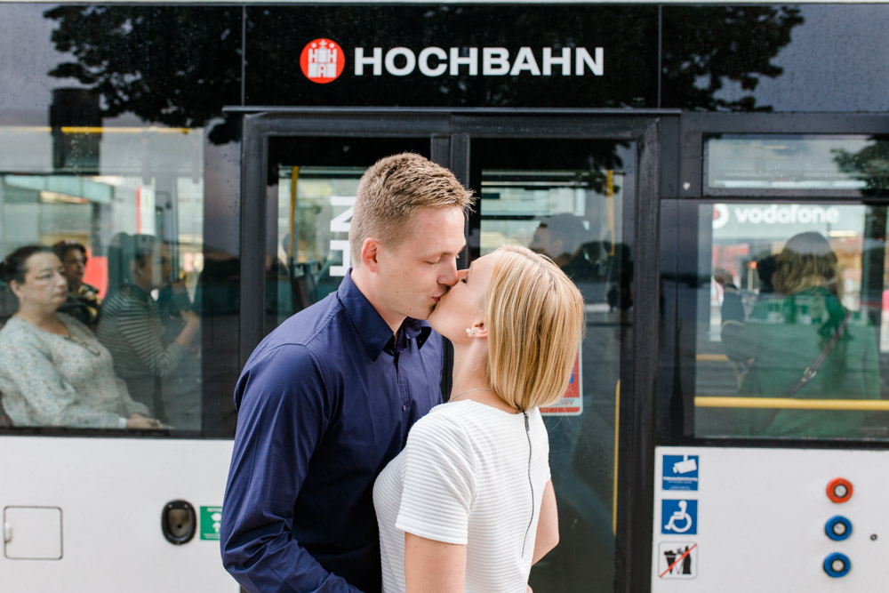 Paarshooting in der Hamburger City, Fleetinsel und Alster